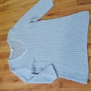 J. JILL Open Weave V-neck Sweater / Tunic